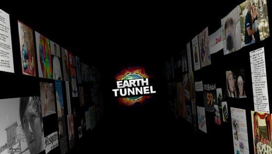 Faites le tour du monde en 3D avec Earth Tunnel