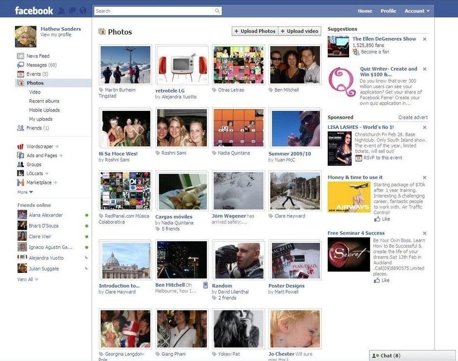 Facebook revoit les pages d'accueil, de galeries photos et d'évènements #3