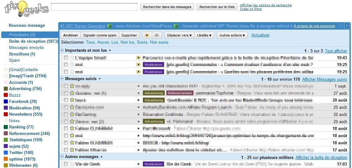 Désormais GMail détecte automatiquement les courriers importants #3