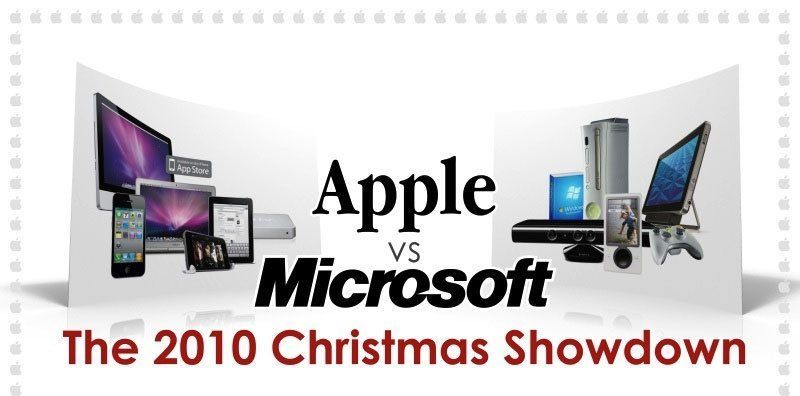Microsoft VS Apple : le match de Noël