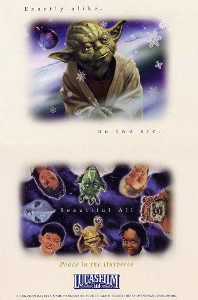 28 cartes de vœux Star Wars pour fêter Noël 2023 #14