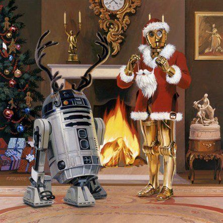 26 cartes de vœux Star Wars pour fêter Noël #2