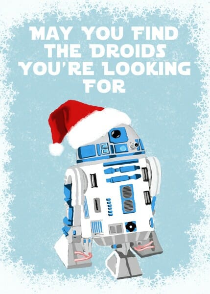 28 cartes de vœux Star Wars pour fêter Noël 2023 #26