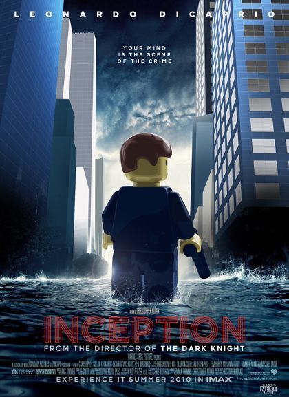 10 affiches Lego et une parodie d'Inception pour les nominés aux Oscars dans la catégorie Meilleur Film #4