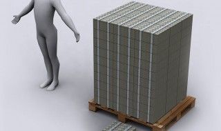 La dette américaine en billets de banque et en 3D