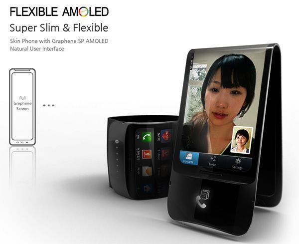 Samsung Galaxy Skin : le 1er téléphone mobile avec écran flexible #7