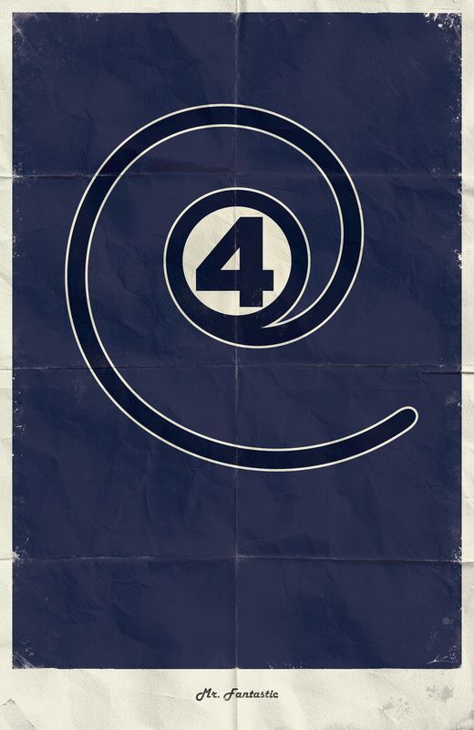 56 posters minimalistes Marvel : X-Men / Avengers / Daredevil / Spider-Man #25