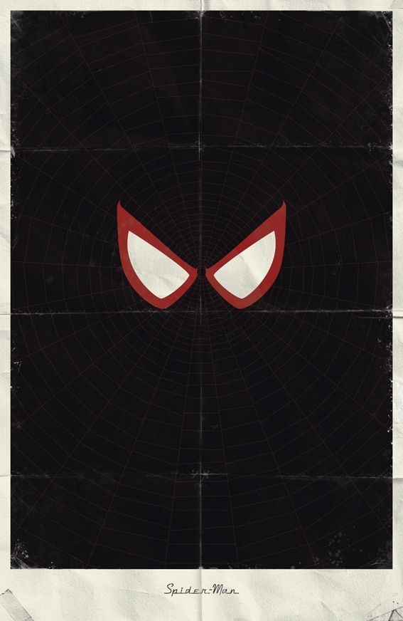 56 posters minimalistes Marvel : X-Men / Avengers / Daredevil / Spider-Man #17