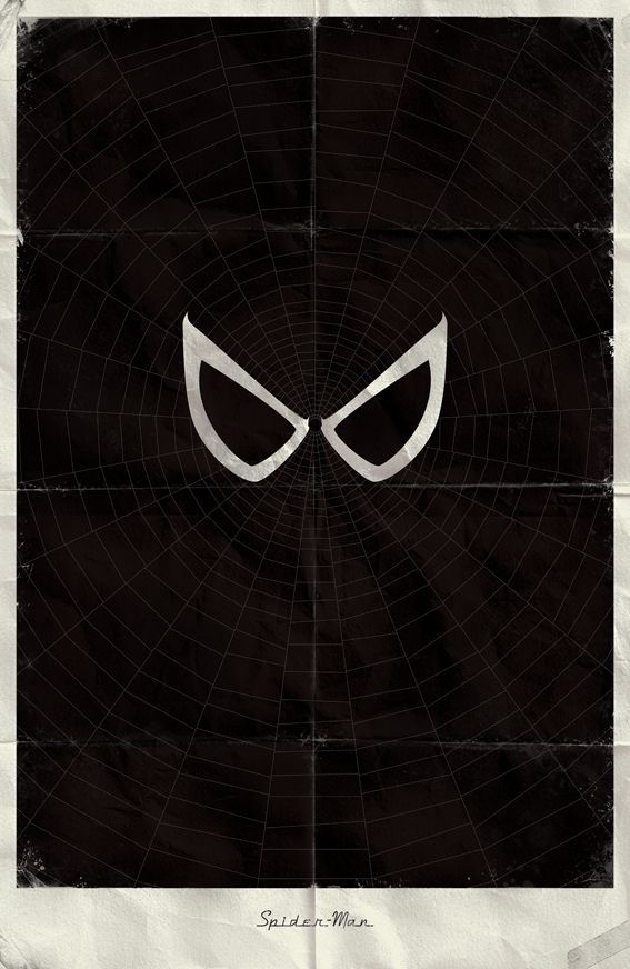 56 posters minimalistes Marvel : X-Men / Avengers / Daredevil / Spider-Man #18