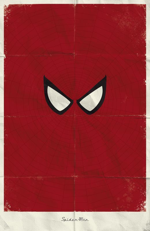 56 posters minimalistes Marvel : X-Men / Avengers / Daredevil / Spider-Man