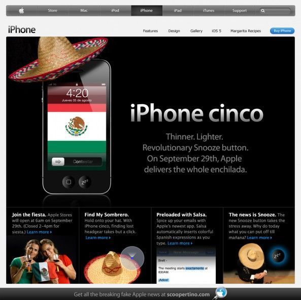 Un iPhone Cinco sera lancé fin septembre, avant l'iPhone 5