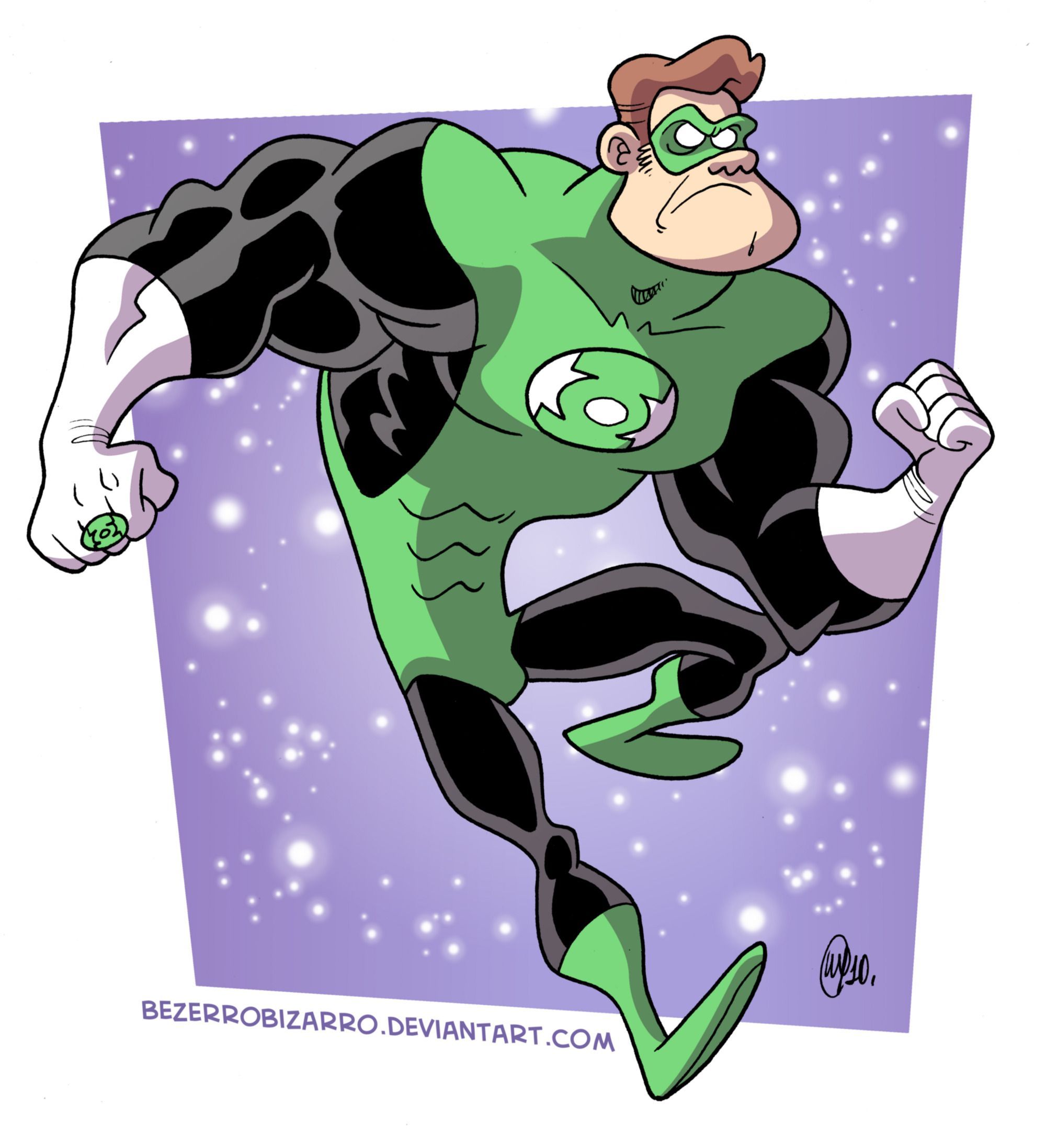 27 portraits Cartoon de Super-héros Marvel et DC #15