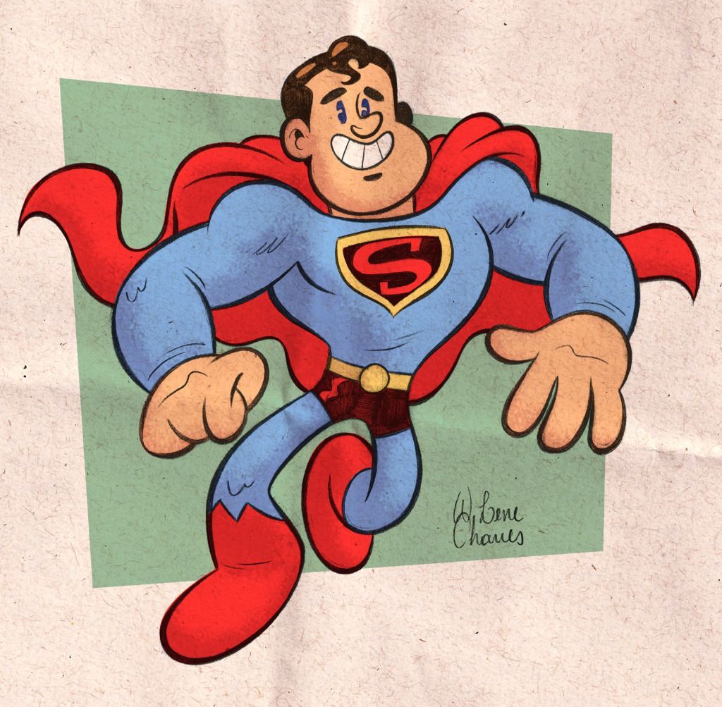 27 portraits Cartoon de Super-héros Marvel et DC #23