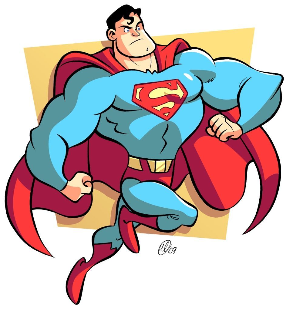 27 portraits Cartoon de Super-héros Marvel et DC #24