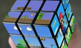 Quand Mario se met aux Rubik's Cubes