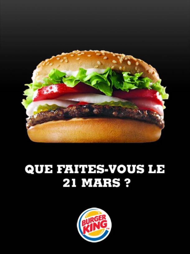 Burger King de retour en France à partir du 21 Mars