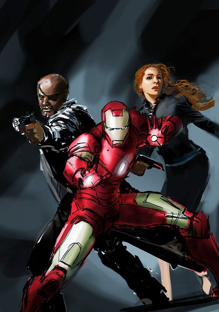 29 tableaux d'Iron Man, Captain America et Avengers par Ryan Meinerding #16