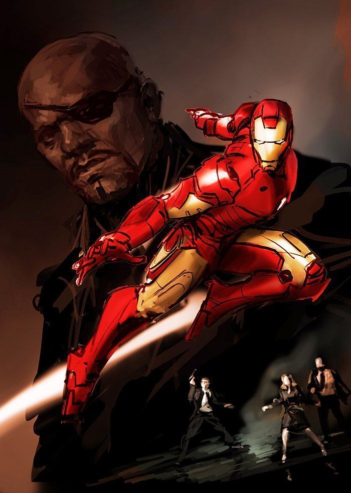 29 tableaux d'Iron Man, Captain America et Avengers par Ryan Meinerding #17