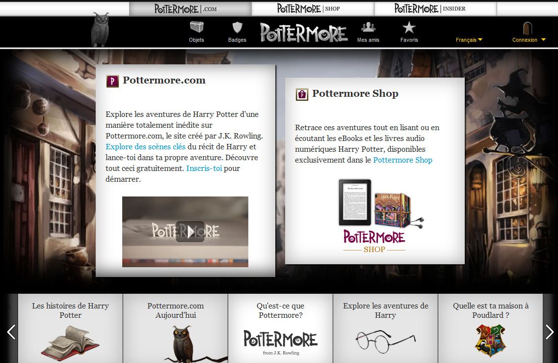 Pottermore la communauté des fans d'Harry Potter #2