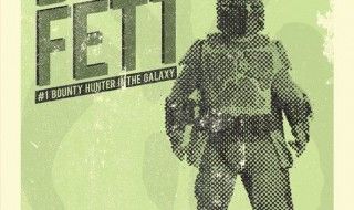4 Posters Star Wars vintage