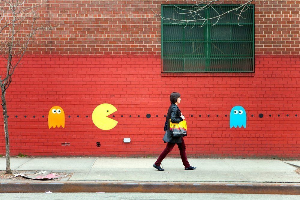 Pac-man : tour du monde en 80 street art #6