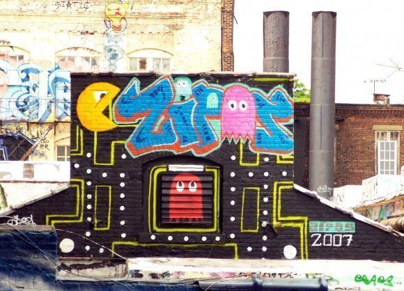 Pac-Man : Tour du monde en 80 Street Art #2