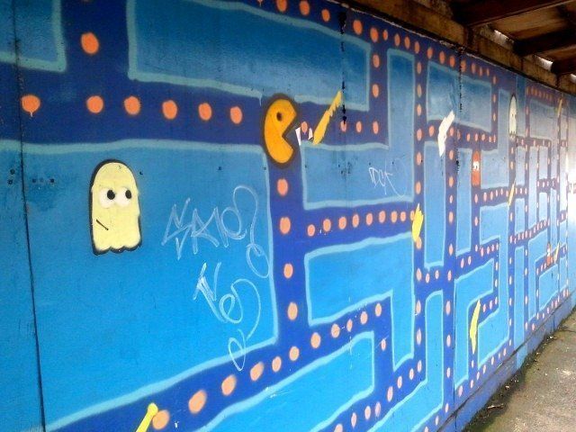 Pac-man : tour du monde en 80 street art #20