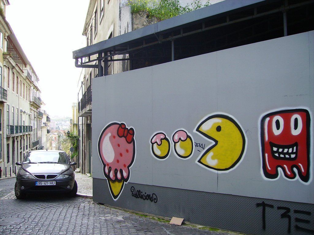 Pac-Man : Tour du monde en 80 Street Art #19