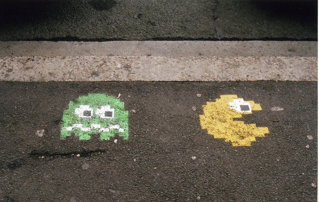 Pac-man : tour du monde en 80 street art #11