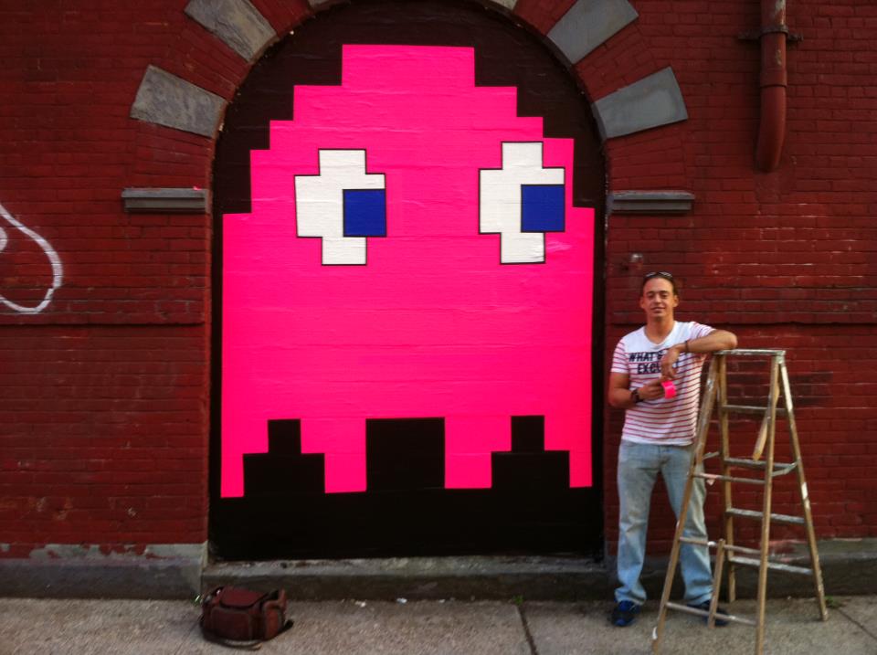 Pac-man : tour du monde en 80 street art #5