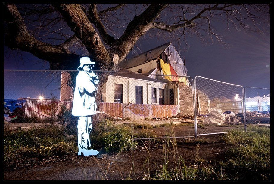 Street Art : Des fantômes en Lightpainting #15
