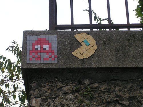 Pac-Man : Tour du monde en 80 Street Art #8
