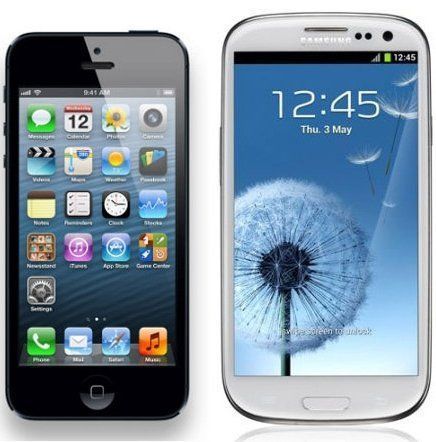 iPhone 5 vs Samsung Galaxy S3