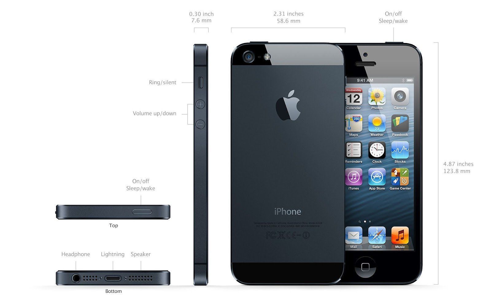 Toutes les caractéristiques de l'iPhone 5