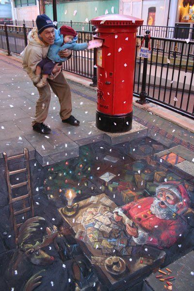 Street Art : Les incroyables fresques en trompe l'oeil de Julian Beever #49