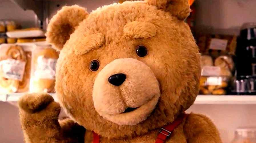 TED : un ours en peluche vivant ça devient vite envahissant