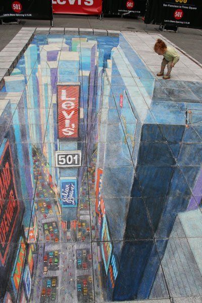 Street Art : Les incroyables fresques en trompe l'oeil de Julian Beever #5