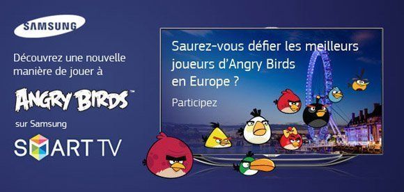 Gagnez 1 Voyage à Londres + 1000€ + 2 peluches Angry Birds