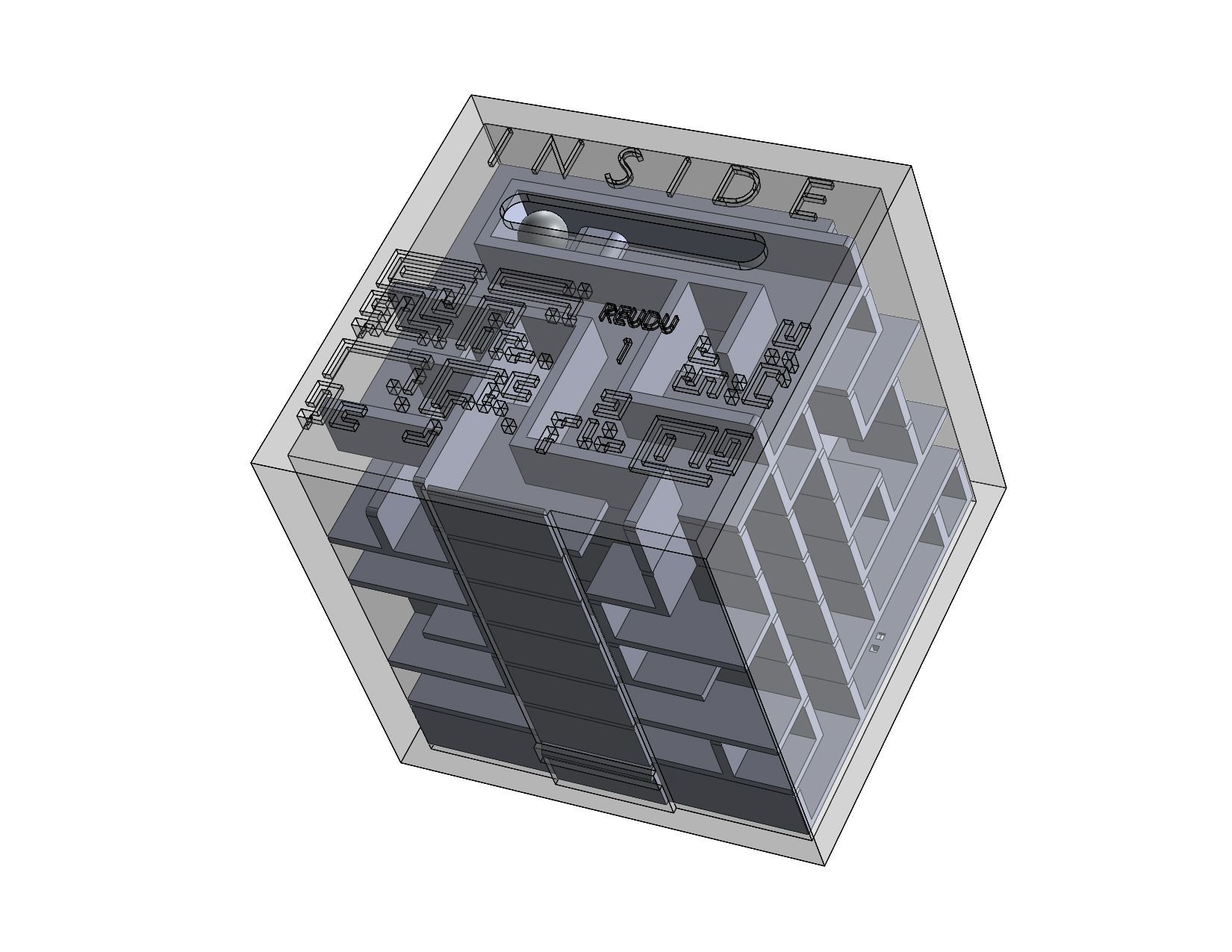 INSIDE³ ze Cube : un petit casse-tête 100% geek pour les fans de Minecraft ? #6