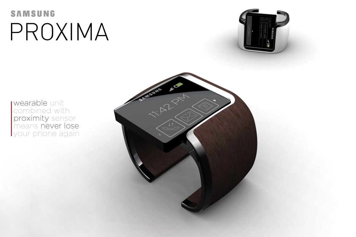 Samsung Proxima : un concept élégant de montre-téléphone #3