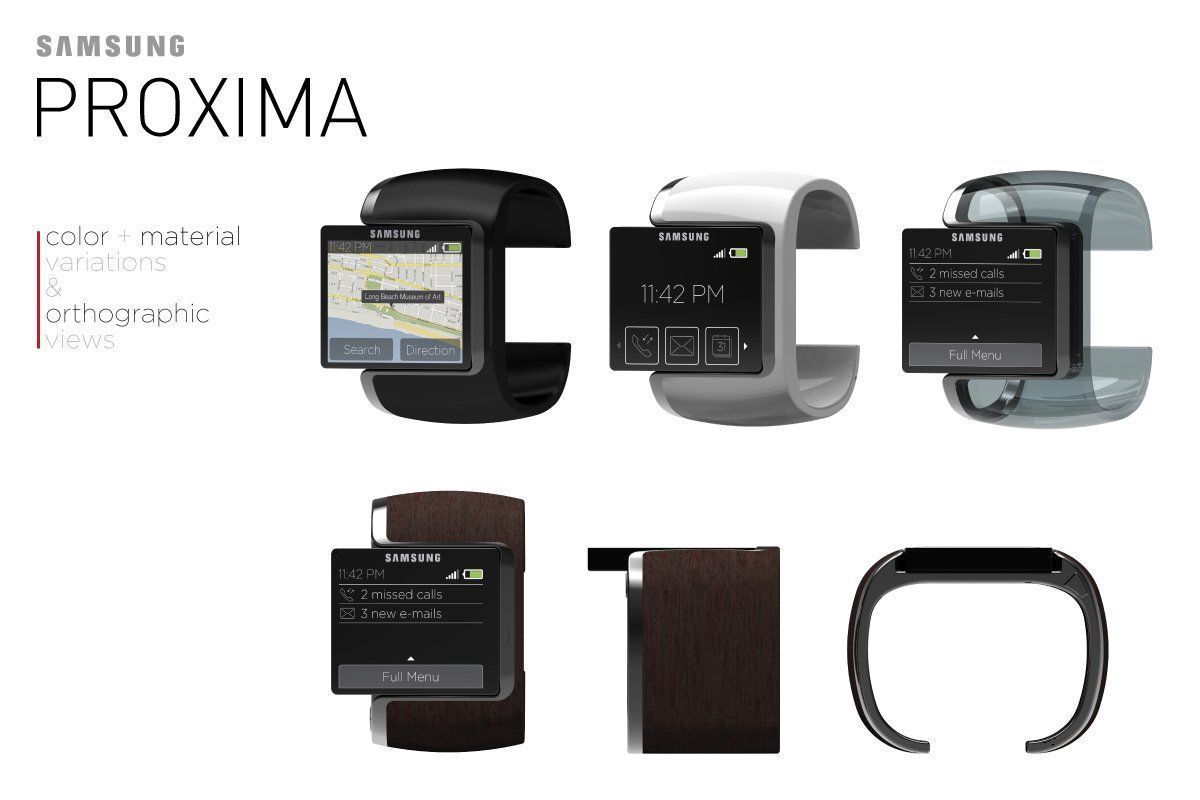 Samsung Proxima : un concept élégant de montre-téléphone #5
