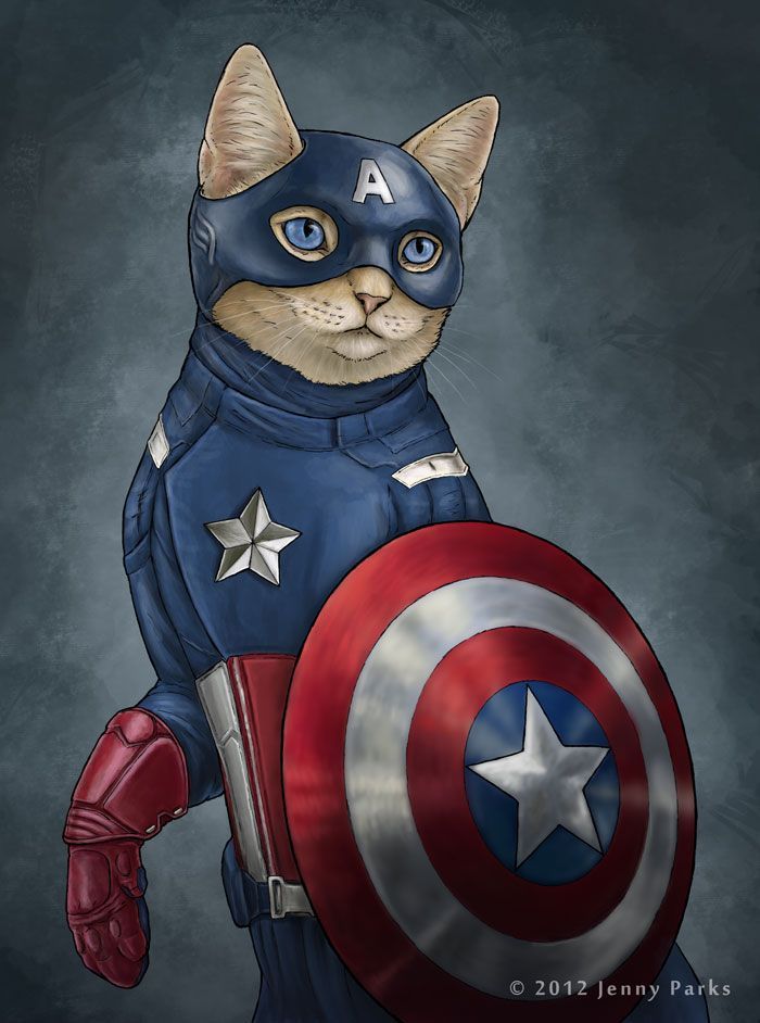 Avengers : et si les Super-héros étaient des chats ?