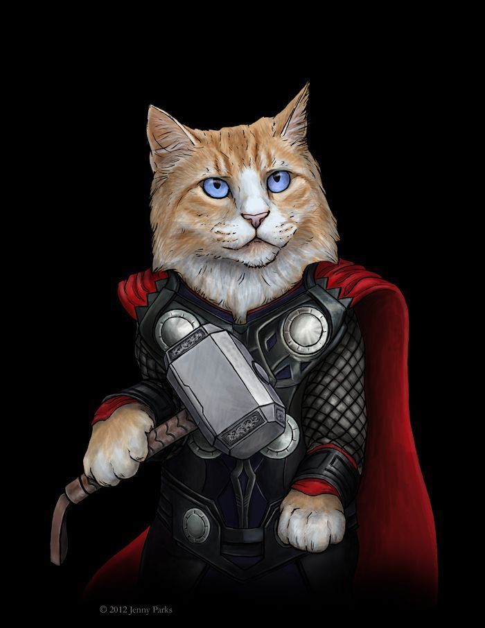 Avengers : et si les Super-héros étaient des chats ? #7
