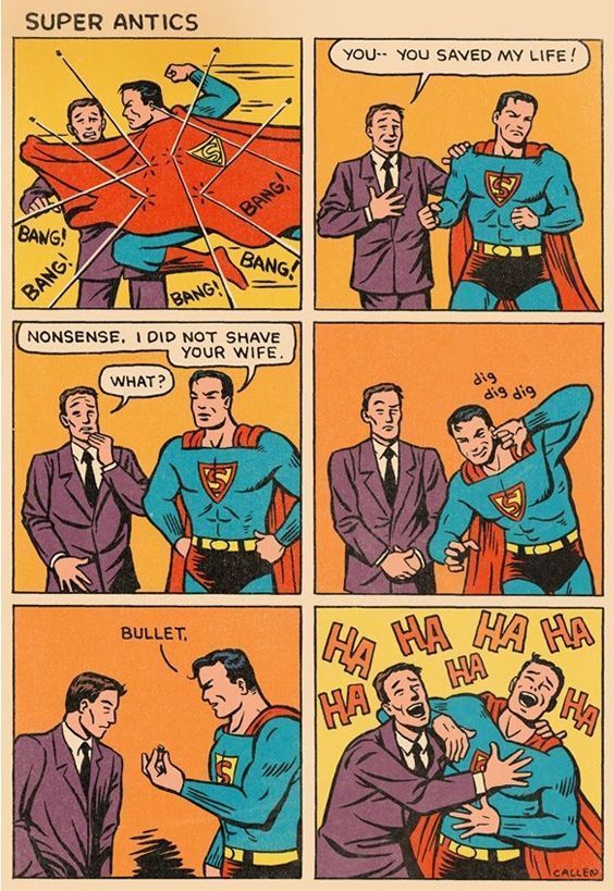 Super Antics : une parodie de Superman plus vraie que nature #2