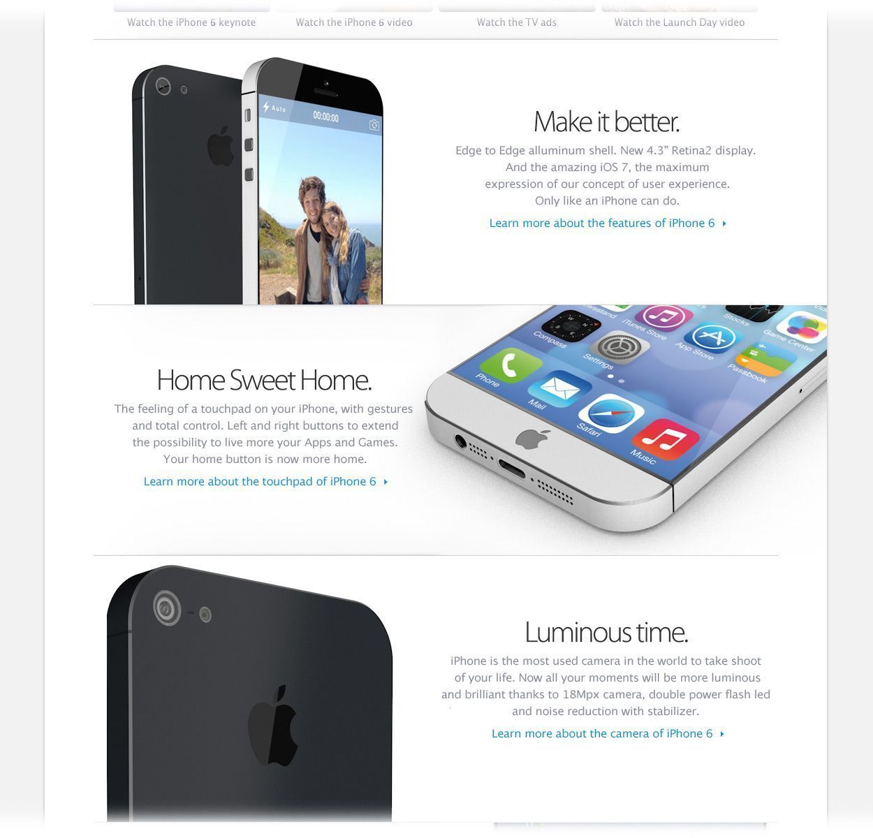 iPhone 6 : un écran 4.3 pouces #11