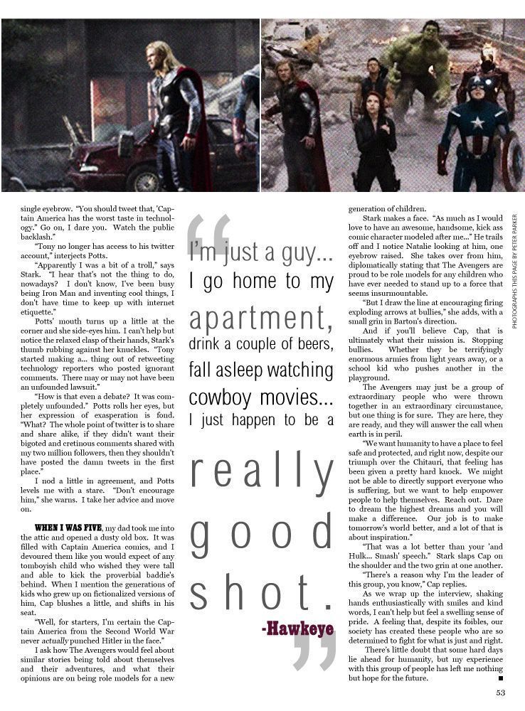 Les Avengers s'affichent dans les journaux US #19