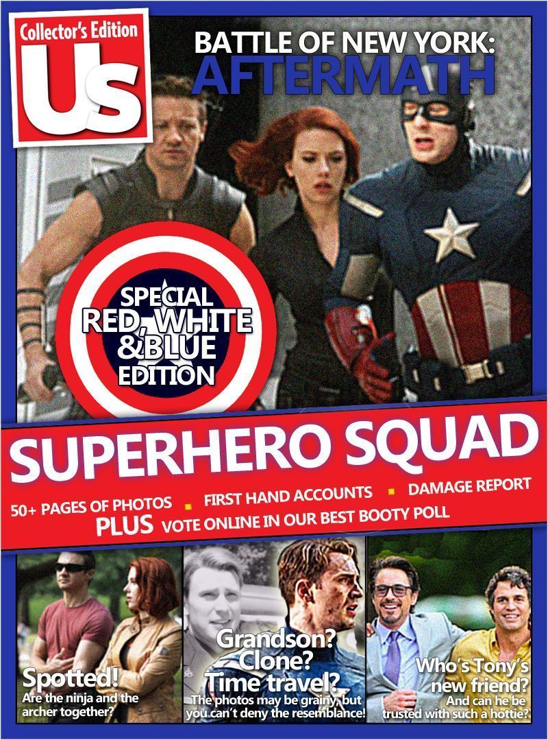 Les Avengers s'affichent dans les journaux US #6