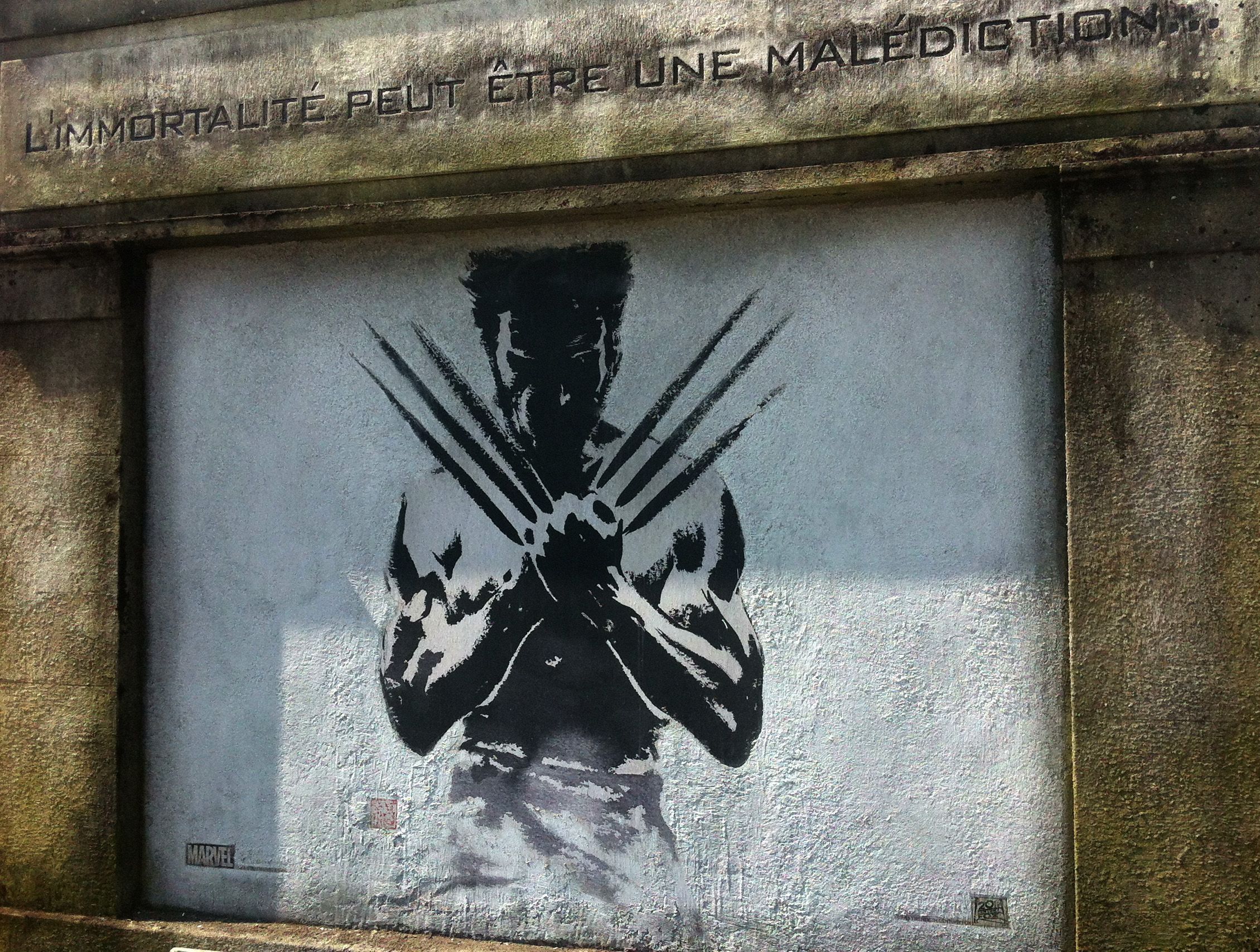 Wolverine serait enterré Porte de Pantin #4