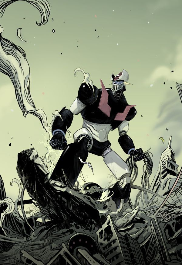 7 illustrations de Super Héros décomposées depuis l'esquisse jusqu'au rendu final #30