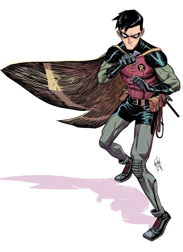 7 illustrations de Super Héros décomposées depuis l'esquisse jusqu'au rendu final #34